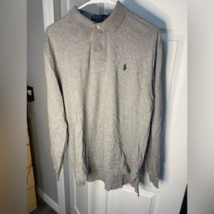 Polo Ralph Lauren long sleeve polo grey size M